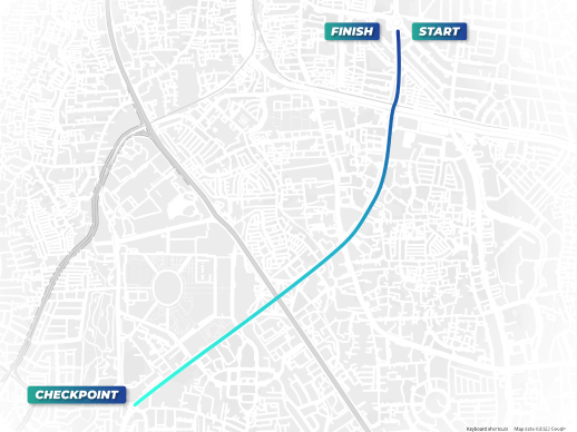 Map 10K Sudirman Run